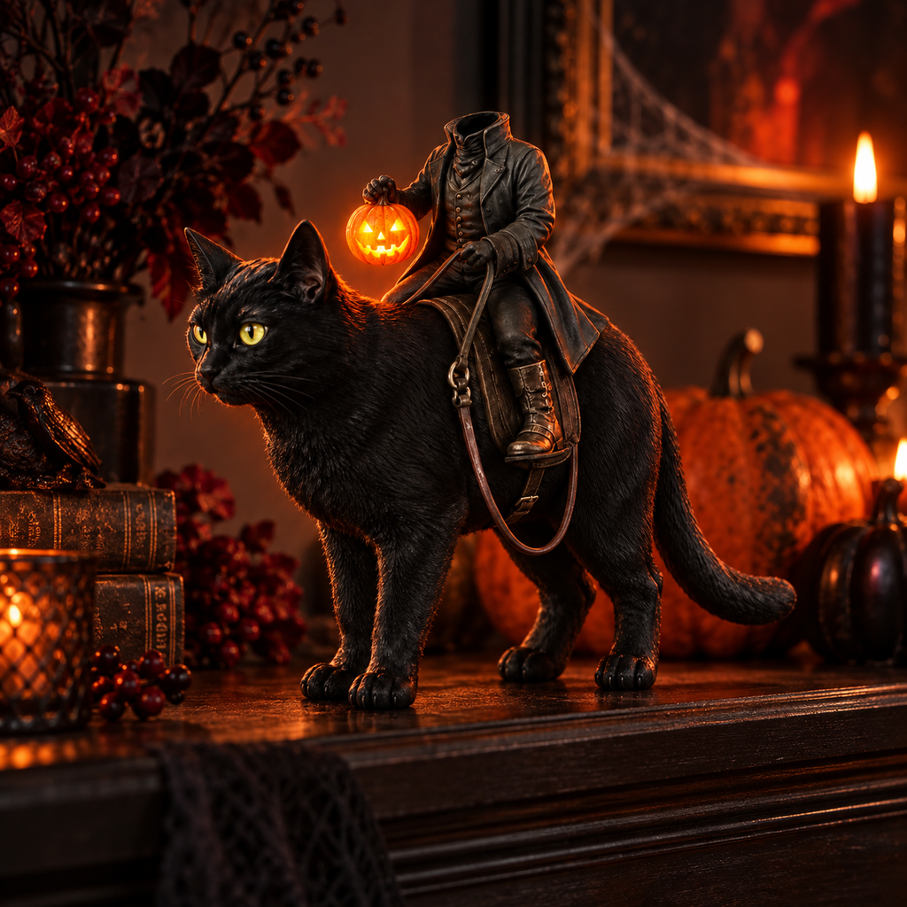 MOVAEL Midnight Pumpkin Knight